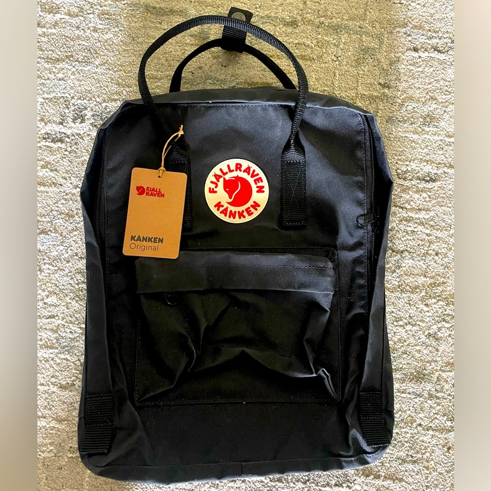 FJALLRAVEN KAKEN Backpack, black